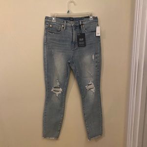 Sz 8/29 nwt high rise true skinny ankle GAP